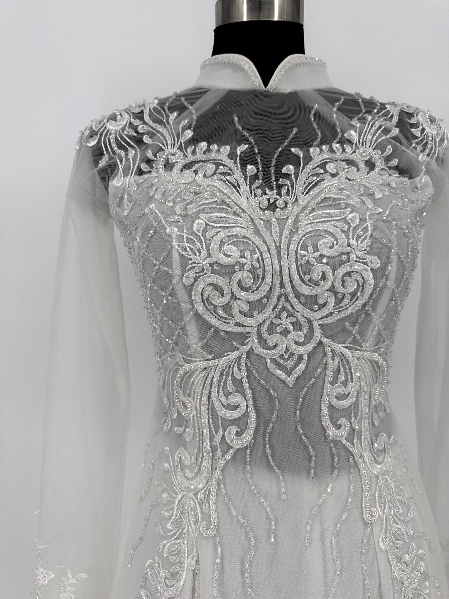 cổ áo truyền thống