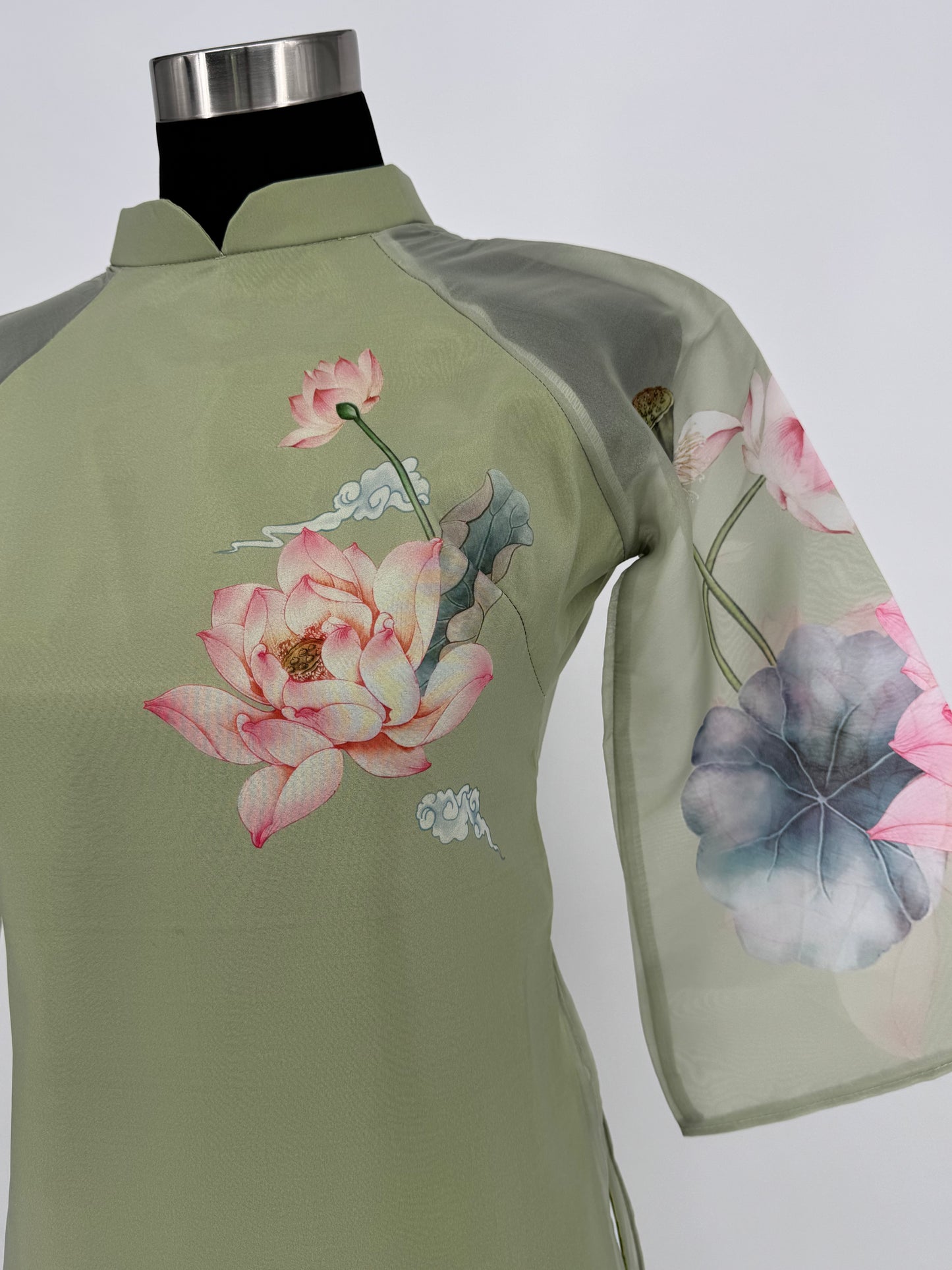 cổ áo truyền thống