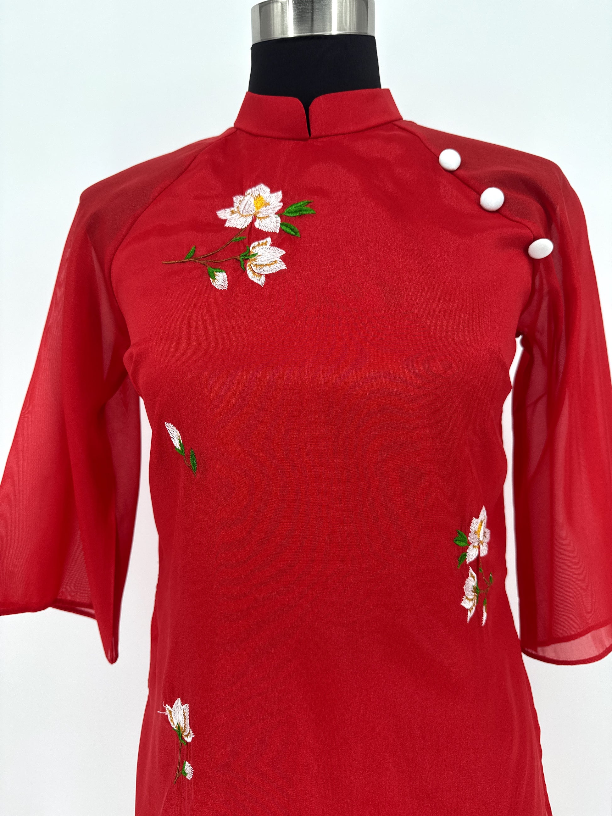 cổ áo truyền thống