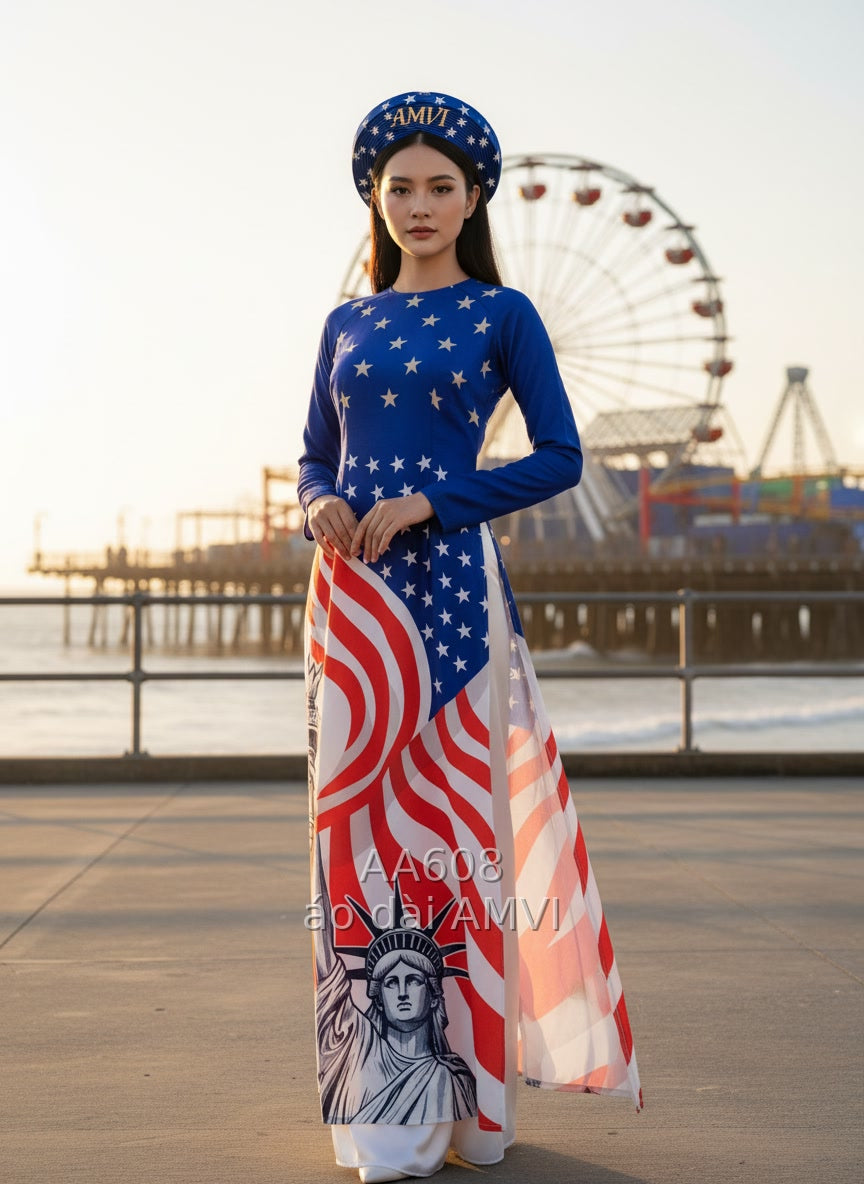 AB361 Dress - AMVI Ao Dai
