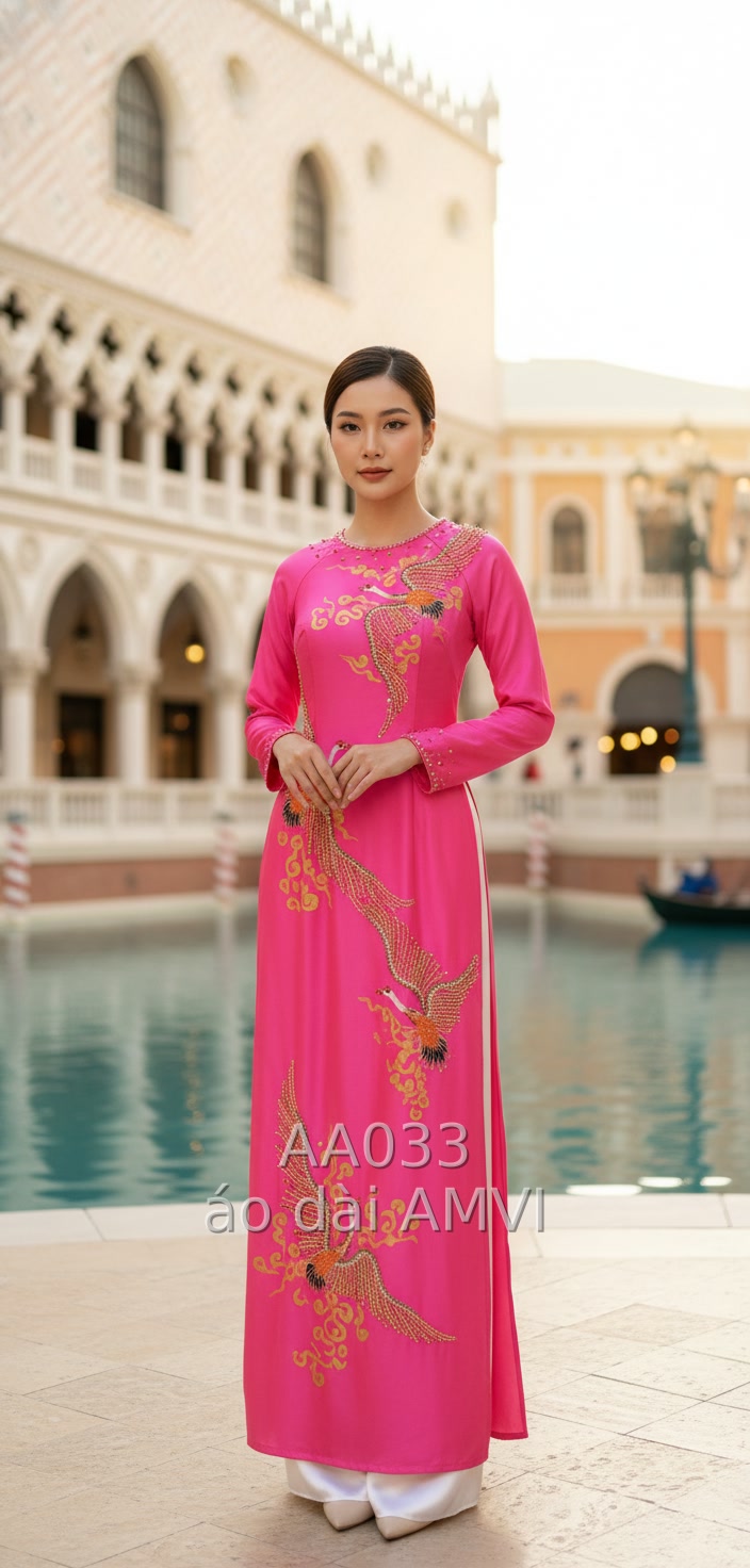 Áo dài bà sui - AA033