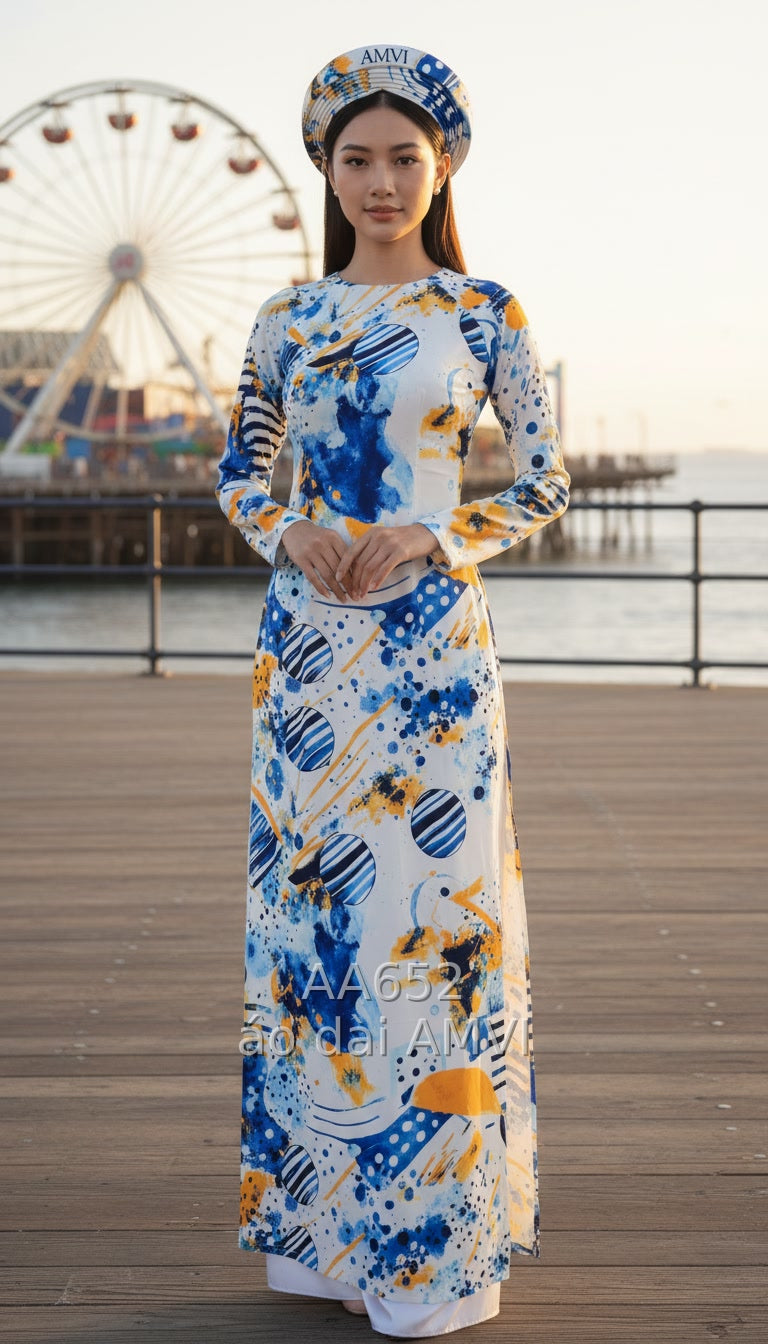 Top AA652 - AMVI Ao Dai