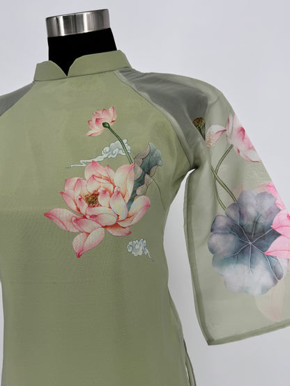 cổ áo truyền thống