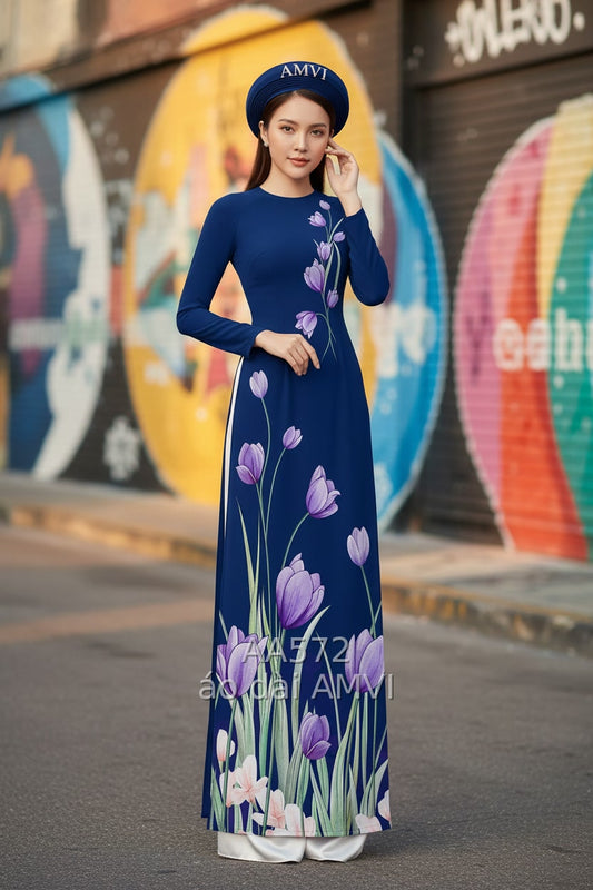 Áo / Có cổ / Tay dài - cổ tay vừa - AA572