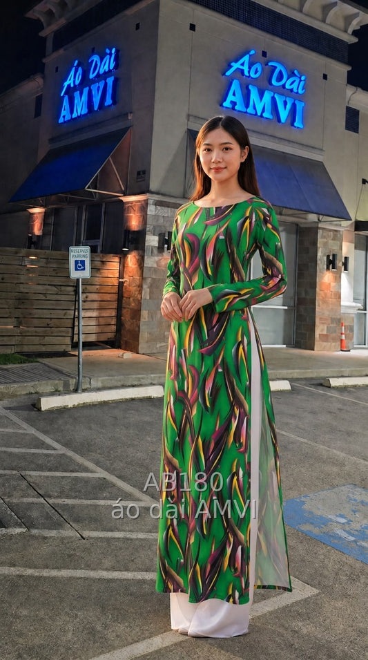 Áo / Chích ben / Cổ Tròn / Polyester - AB180