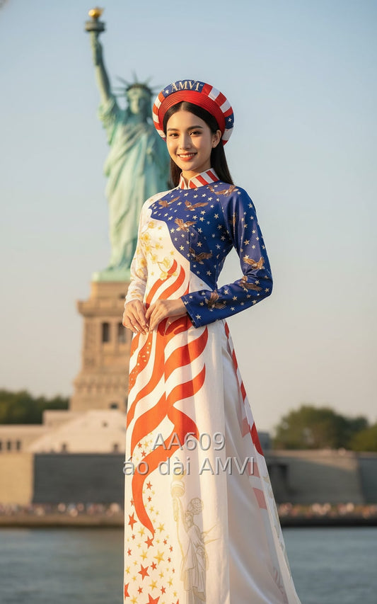Áo dài AMVI - AA609