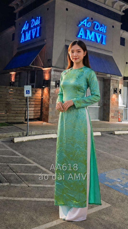 Áo AA618 - Áo Dài AMVI