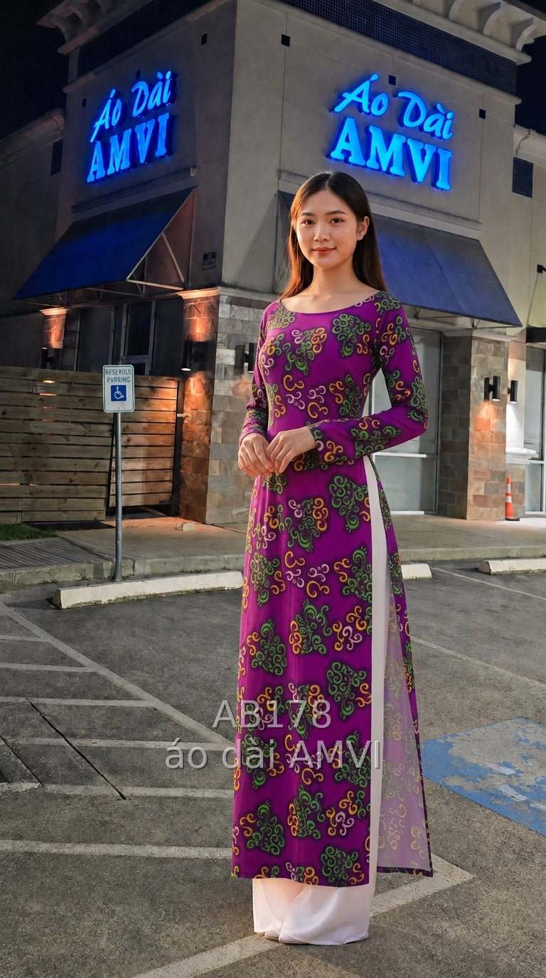 Ao Dai AMVI - AB178