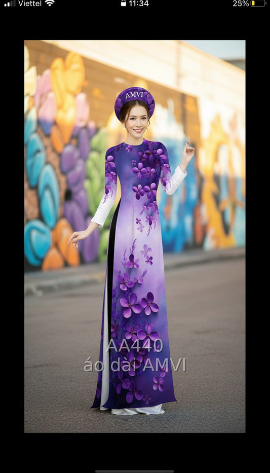 Áo / Lụa vân gỗ - AA440