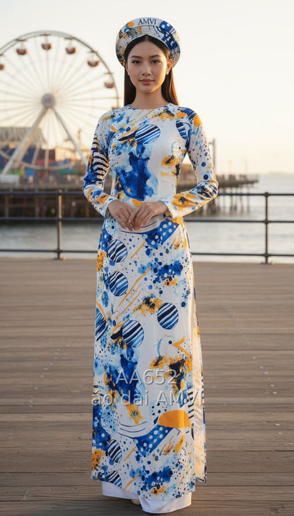 Top AA652 - AMVI Ao Dai
