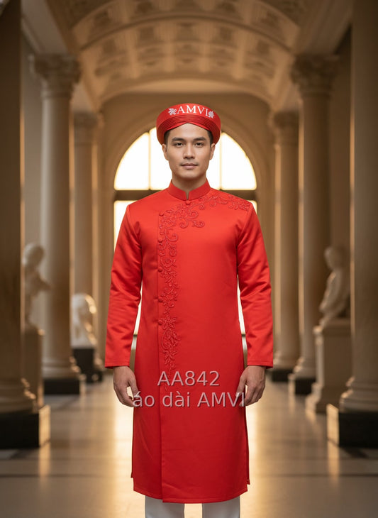 Áo dài nam - AA842