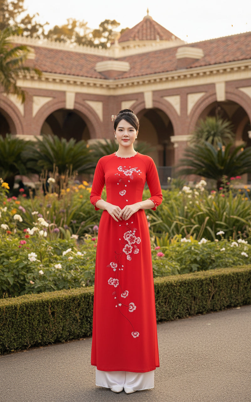 Áo AA590 - Áo Dài AMVI